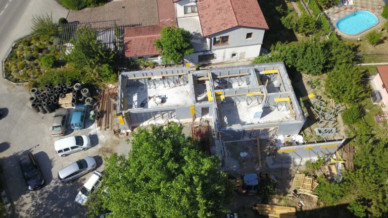 Gradnja hiše z ICF sistemom JUBHome (4)