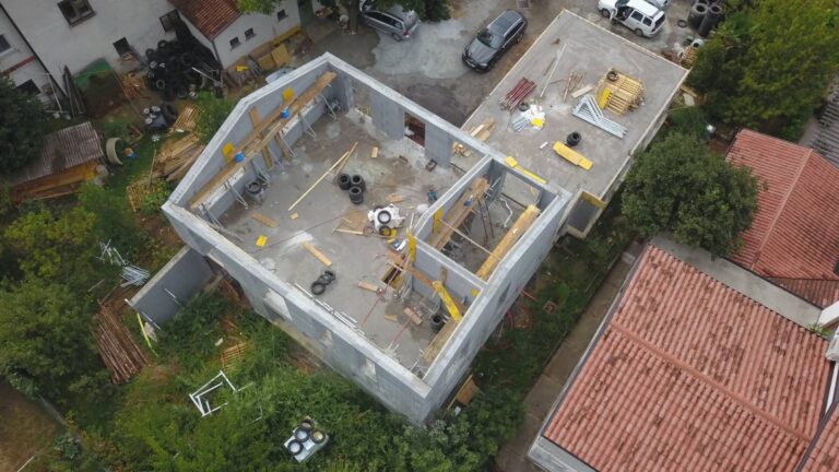 Gradnja hiše z ICF sistemom JUBHome (5)