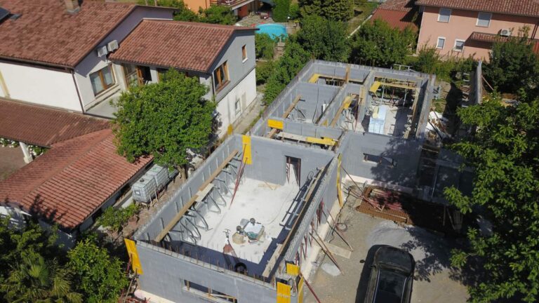 Gradnja hiše z ICF sistemom JUBHome (8)