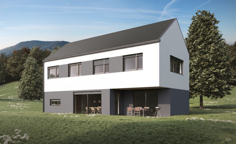 3D render JUBhome tipske hiše Rational 153