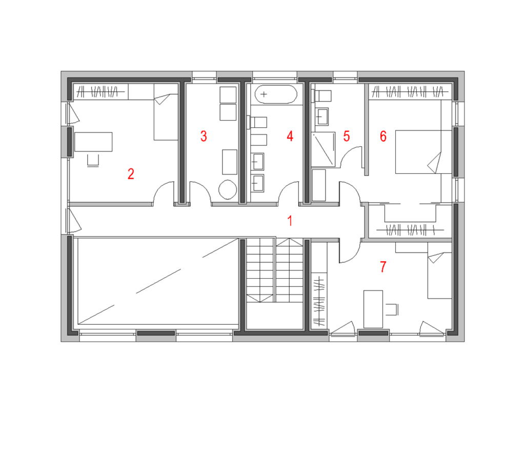 Modern 213 - nadstropje